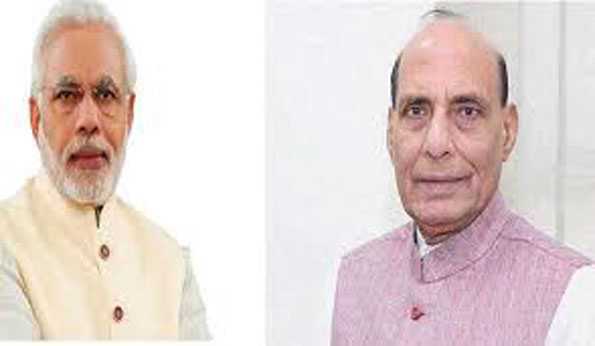 लोककल्याण के प्रति मोदी की प्रतिबद्धता सराहनीय: राजनाथ